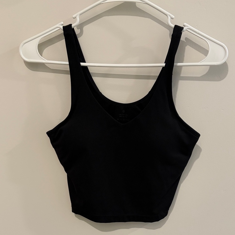 Amazon Black V-Neck Women's Tank Top
